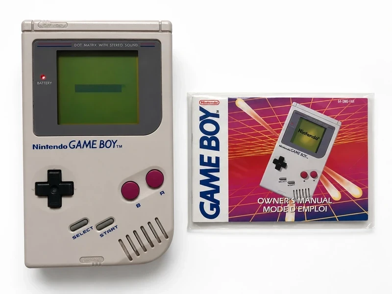 Nintendo Game Boy DMG-01 grise + notice FAH